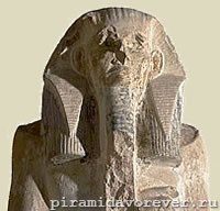 Фараон Джосер (ок. 2668-2649 гг. до н.э.). Известняк. Каирский музей