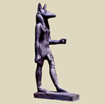 Анубис - бог  бальзамирования и покровитель умерших в загробном  мире