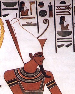 Атум - олицетворяет единство Верхнего и Нижнего Египта