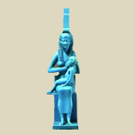 Богиня Исида - одна из самых популярных богинь Египта.