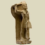 С булавой над головой. Между 1184–664 гг. до н.э. Метрополитен-музей, США.
