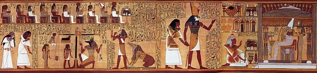 Подобные папирусы постоянно встречались расхитителям гробниц