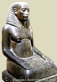 Аменхотеп - приближенный фараона. Гранит. Каирский музей, Египет. 