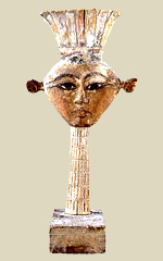 Статуэтка богини Анукет. Ок. 1550-1069 гг. до н.э. Лувр