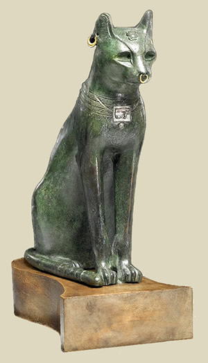 Одна из самых известных статуэток кошек Древнего Египта
