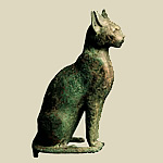 Богиня Баст в облике кошки