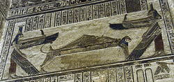 Рельеф. Новое царство. Могила фараона XVIII династии Тутмозиса IV. Долина королей, KV.43