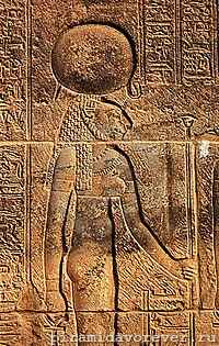 Сехмет. Рельеф в храме Исиды на о.Филе, Асуан, Египет