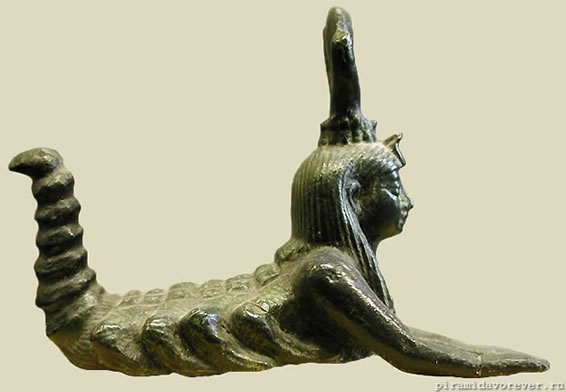 Исида-Серкет в облике женщины-скорпиона. Луврский музей, Париж, Франция