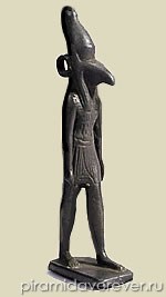 Бронзовый амулет в облике Сета. Эпоха Рамессидов. Британский музей