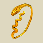 Кебхут часто изображалась в виде змеи